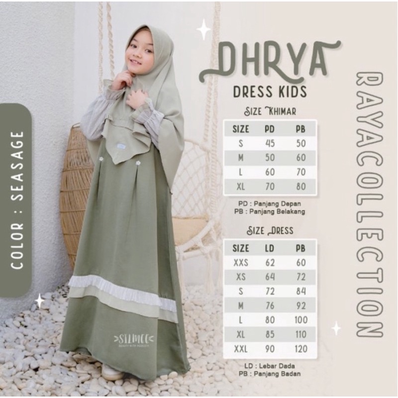 Dress anak Dhyra silmee