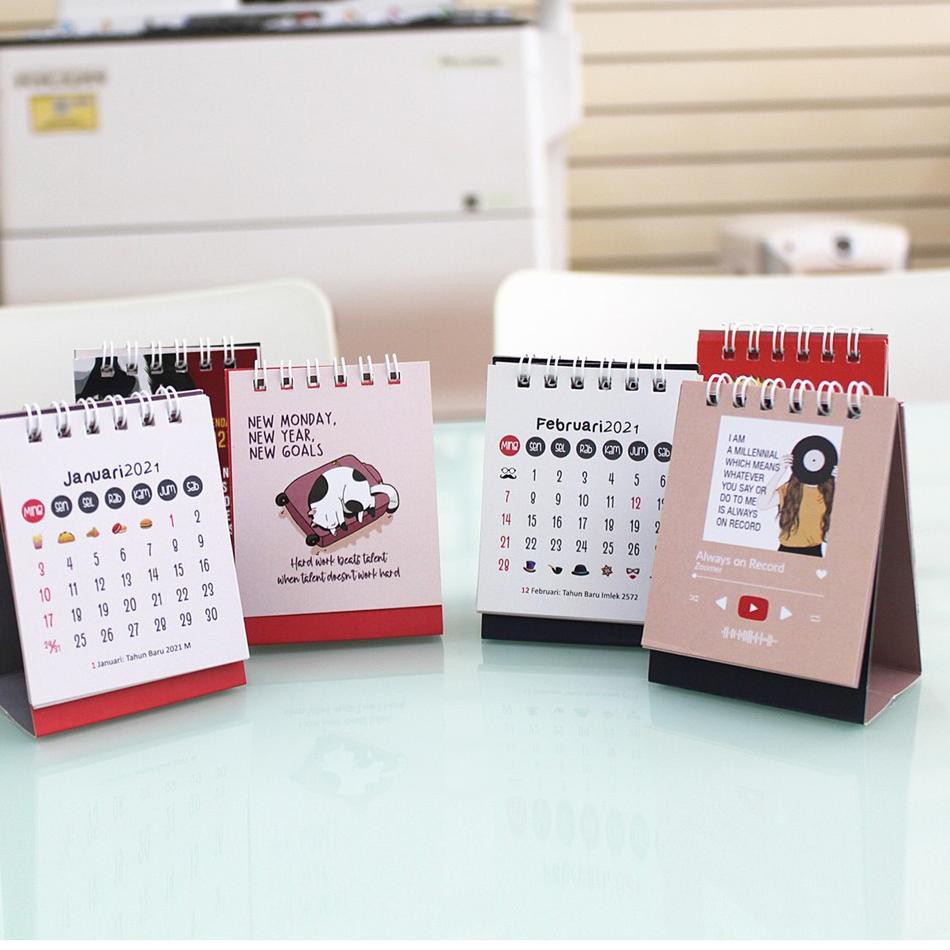 

BANYAK PEMINAT Kalender Meja 2021 Jocker 737