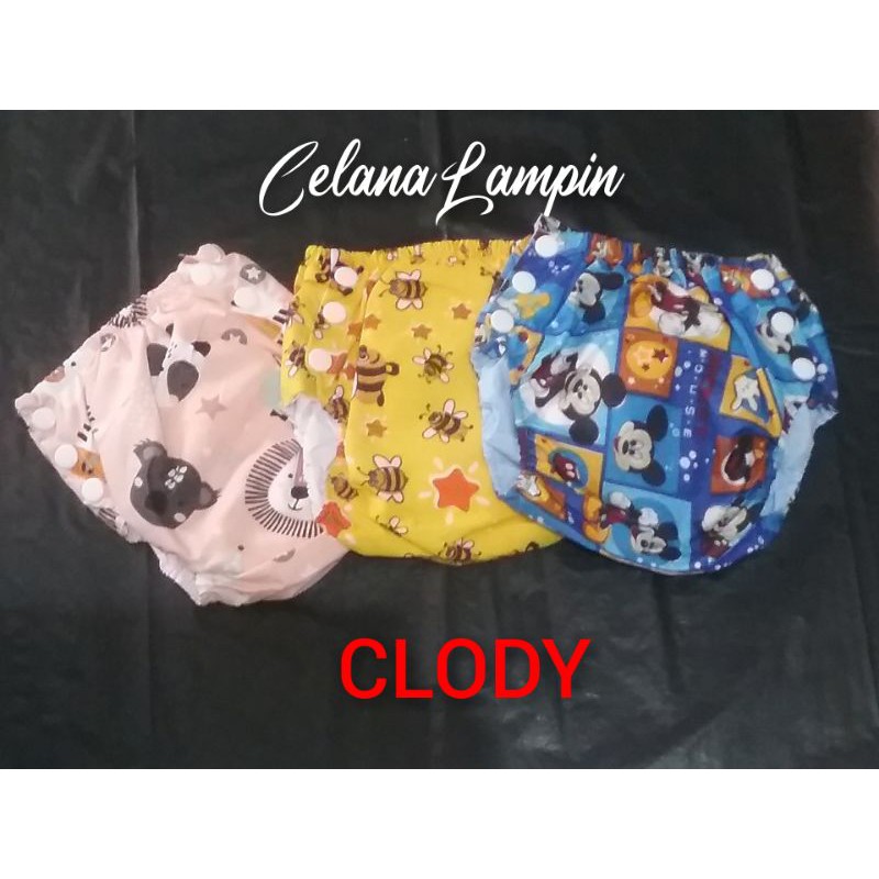 Celana Lampin /Popok Cuci Ulang /Clody NAKABY