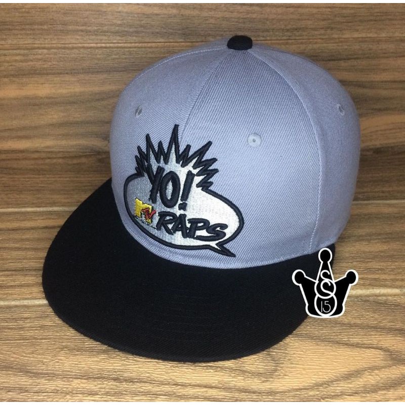 topi snapback MTV yo raps second