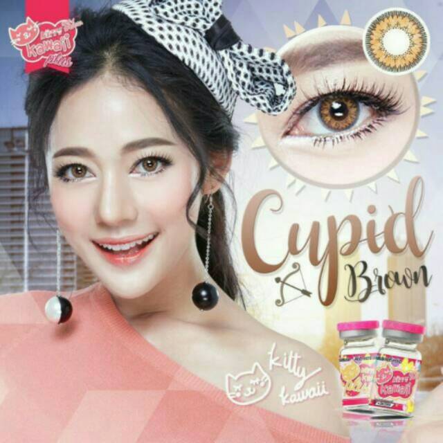 Softlens Cupid brown by Kitty Kawaii lens softlense softlen