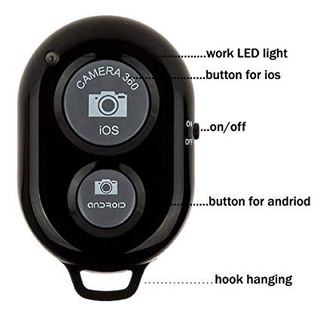 TOMSIS BLUETOOTH REMOTE SHUTTER CAMERA FOR ANDROID IOS TOMSIS TOMBOL SELFIE
