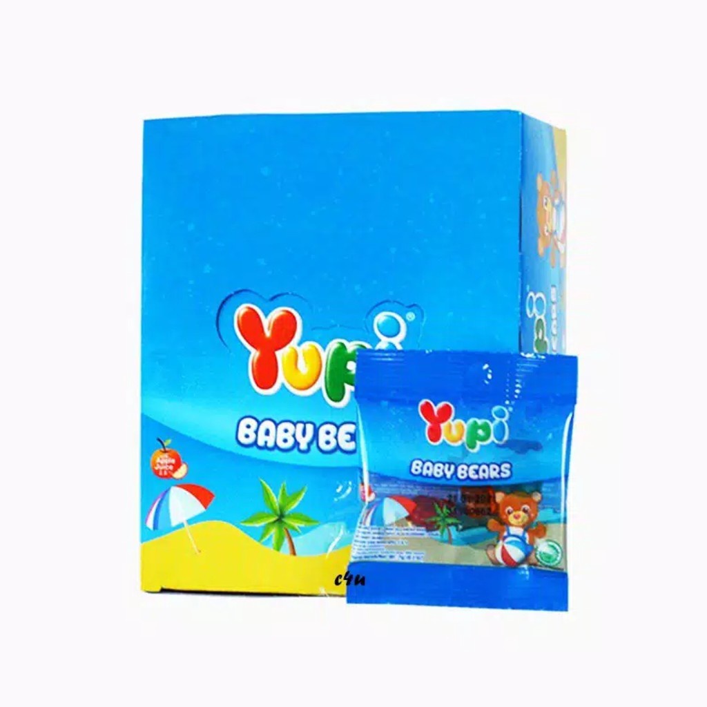 

Yupi Baby Bears 1 box isi 24 Pcs