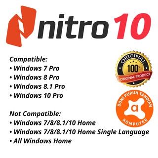Nitro Pro PDF 10    Lifetime License Key Original 100% (Wajib