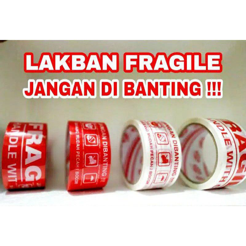 

Isolasi Lakban FRAGILE JANGAN DIBANTING