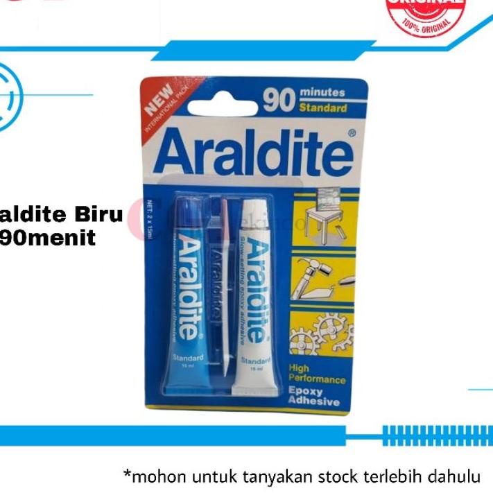 

Terbaik! Lem Araldite Biru 90 menit 이