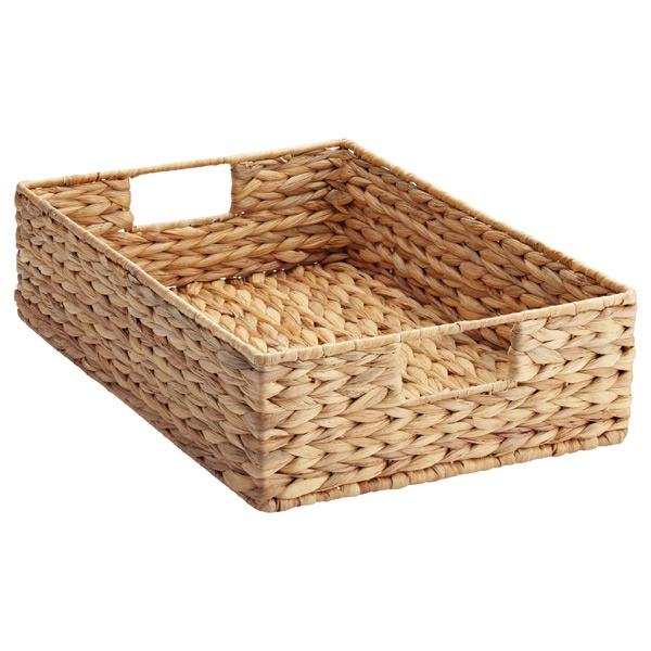 Storage Baskets for Organizing, Decorative Wicker Baskets . Tray Anyaman Enceng gondok