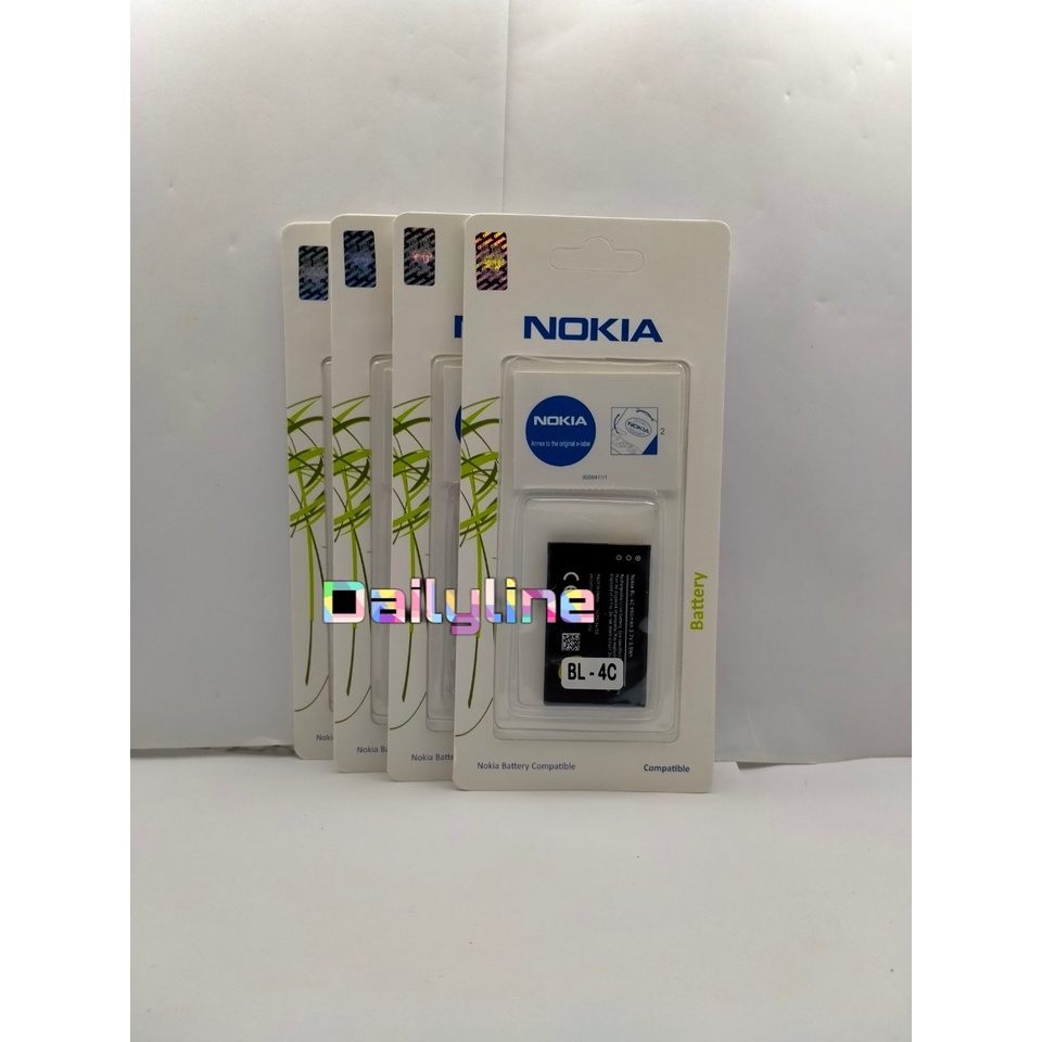 DAILYLINESO BATERAI BATTRE BATERAY ORIGINAL NOKIA 6300 / BL-4C / BL 4C NOKIA JADUL