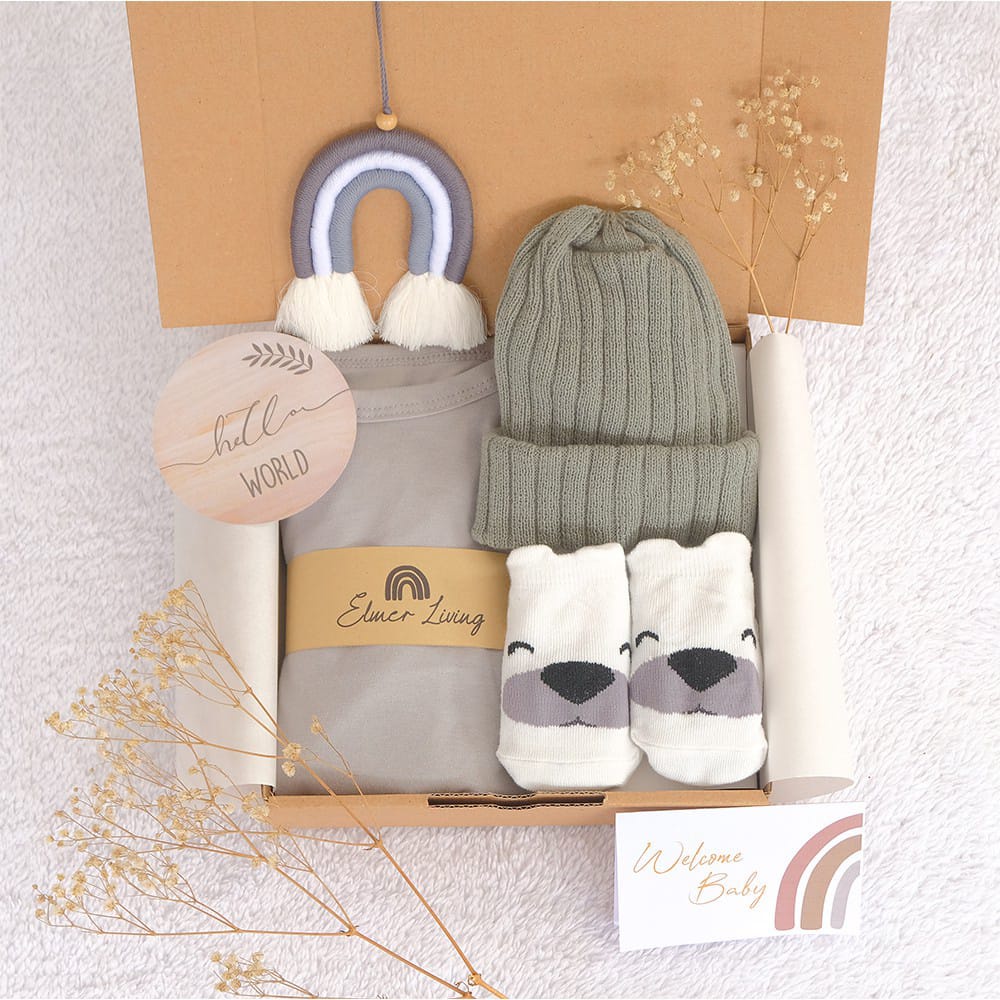 Elmer Living Paket Hampers Bayi Newborn - Kado Lahiran Bayi
