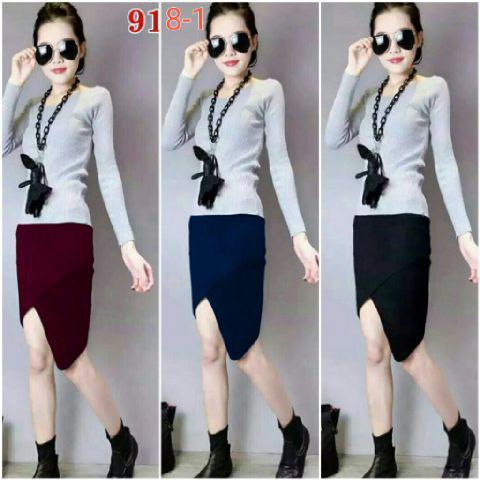 Rok Rajut Impor 918-1