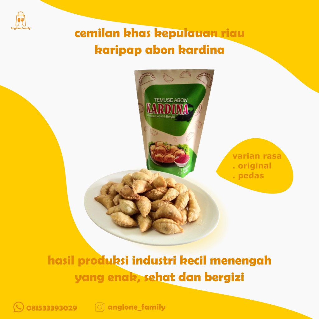 

Makanan Enak Makanan Ringan Sehat Makanan Cemilan Murah Karipap Abon Ikan