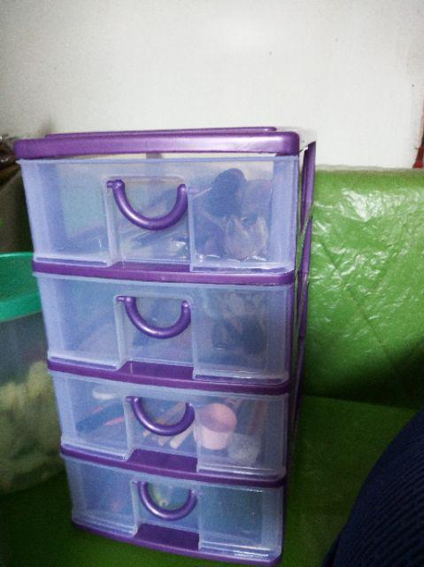 Komet Star Mini Container Victory Susun 4 M / Laci Mini / Laci Plastik