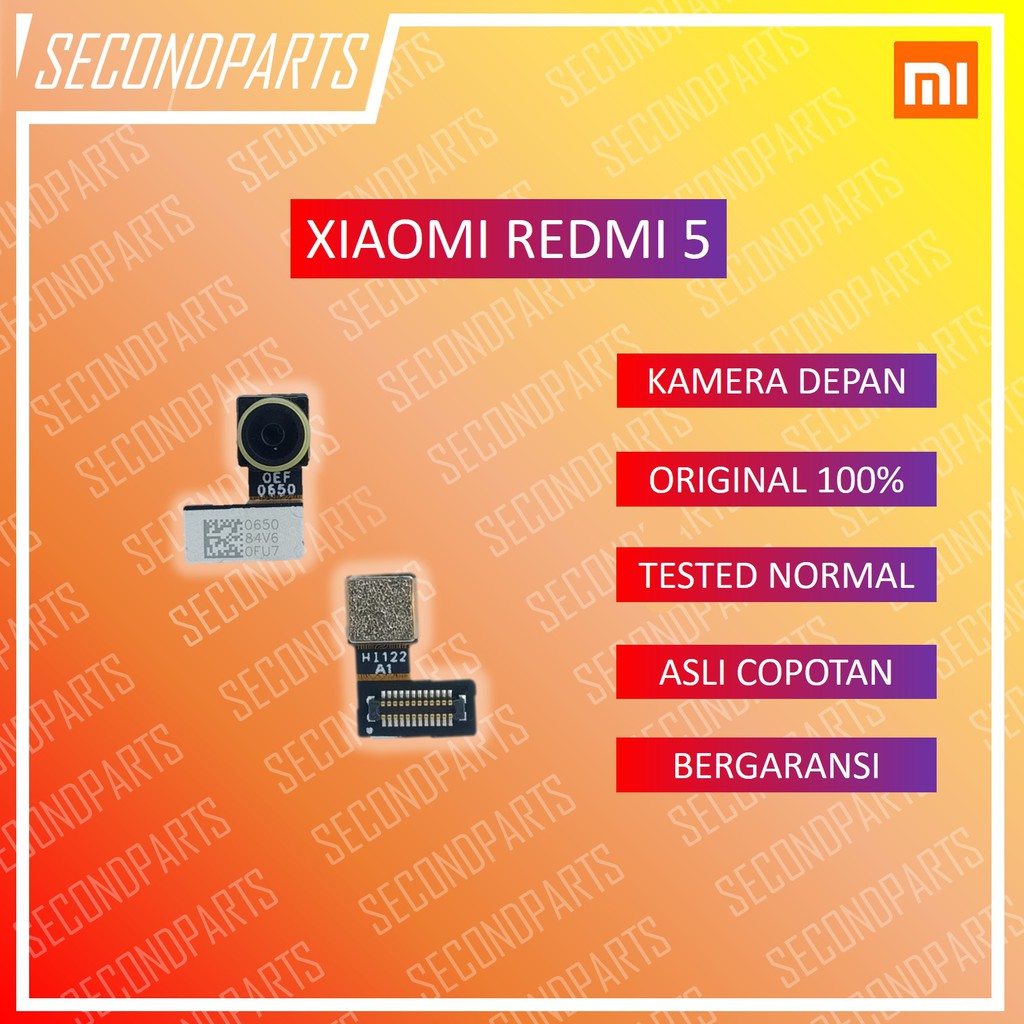 KAMERA DEPAN FRONT CAMERA XIAOMI REDMI 5 ORIGINAL COPOTAN