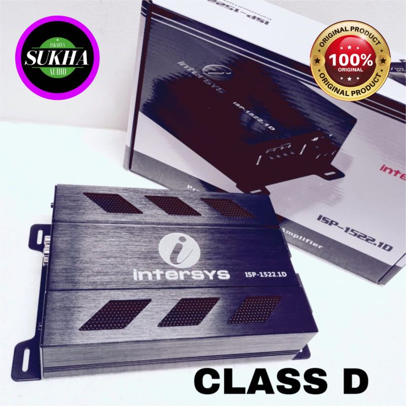 Power Monoblock Intersys ISP 1522.1D Class D power Monoblock Garansi Resmi