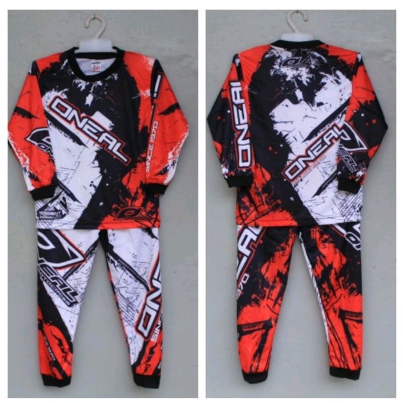 Baju jersey anak sepeda DOWNHIL Kaos jersey anak motocross Baju jersey anak sepeda sablon printing