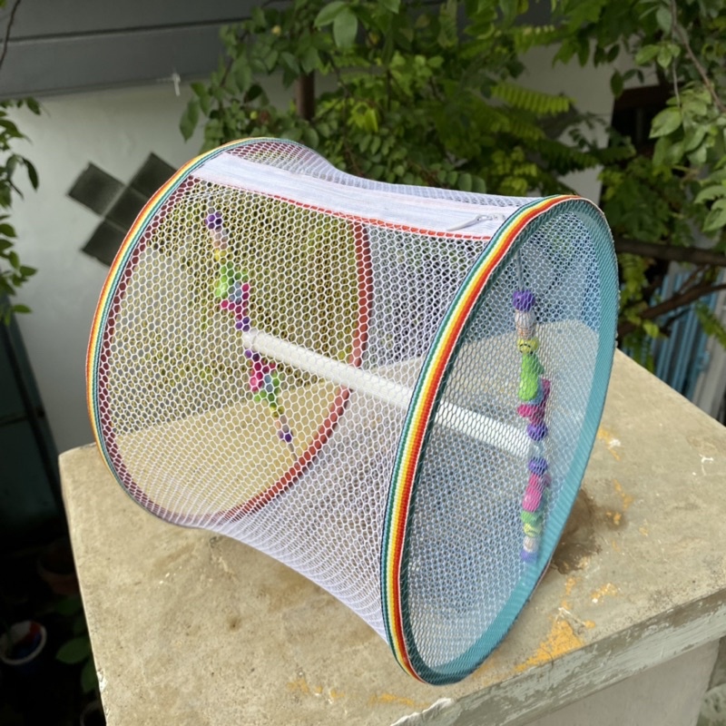 JOGGING WHEELS SUGAR GLIDER HAMSTER LANDAK MINI TUPAI TERBANG MAINAN SUGAR GLIDER