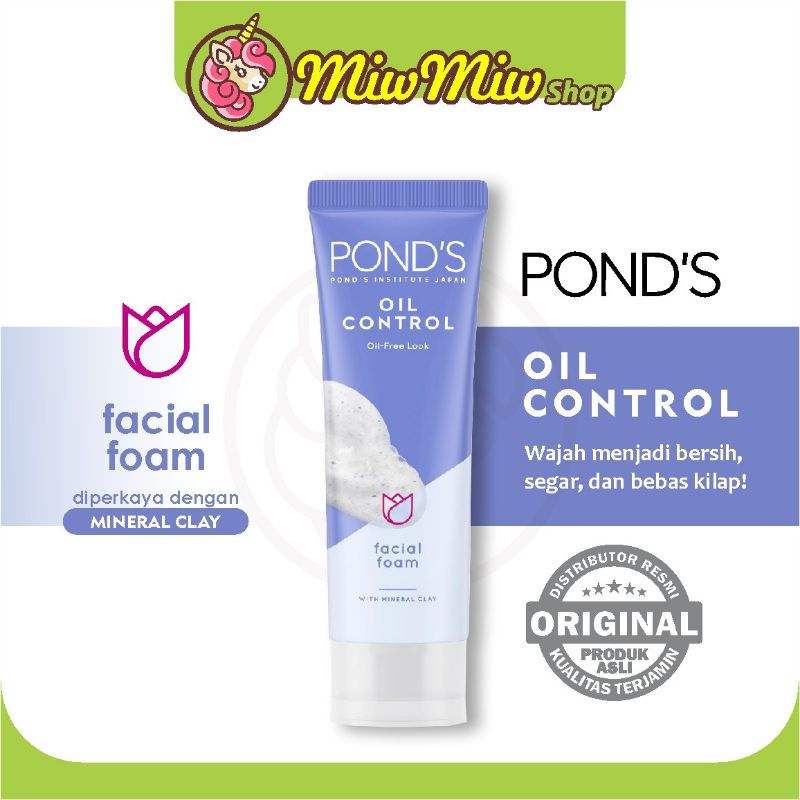 Pond's Facial Foam 100 gram Ponds