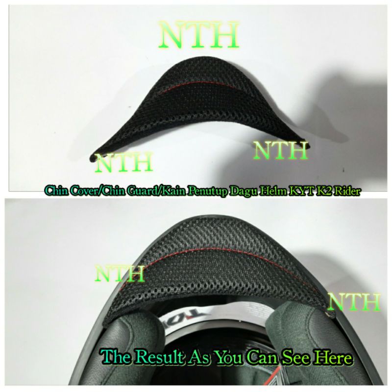 Chin Cover Chin guard helm KYT K2 Rider.Kain Pelindung helm KYT K2 Rider