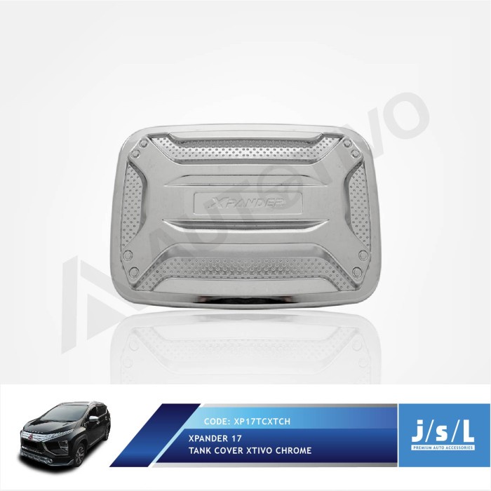 Tutup Bensin Xpander Tank Cover Xtivo Chrome