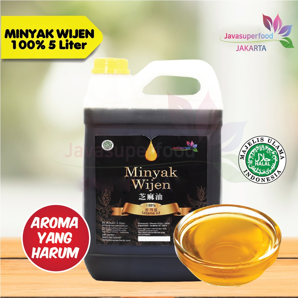 Minyak Wijen 100% 5 L / SESAME OIL KOREA