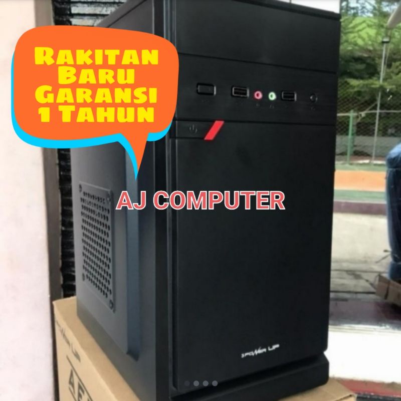 Rakitan New core i3 530 / 540 / 550 ram 4gb hdd 500gb Baru