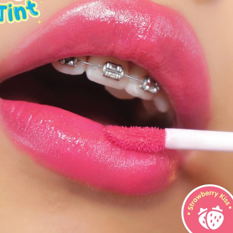 ⚡️COD⚡️ PIGEON Teens Jelly Tint Cherry Berry Strawberry Peach Kiss Jely Lip Bibir !!