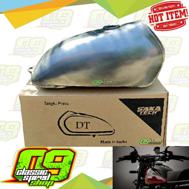 Tangki tengki trail yamaha DT 100 CB trail jadul enduro vintage Trail tua full Pres