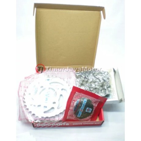 GEAR SET SMASH NEW LAMA SHOGUN 125 428-100 14T-35T INDOPART kode 740314