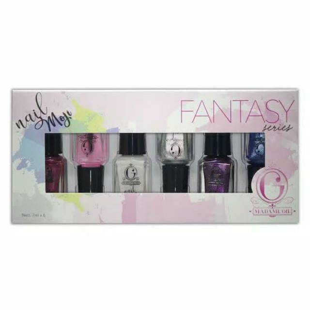 ✨Hideem✨Madame Gie Nail Moji/Fantasy/ecer/bisa pilih warna