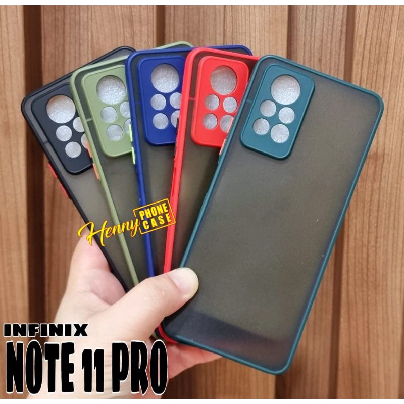 INFINITE NOTE 11 PRO CASE MY CHOICE PELINDUNG CAMERA CASING SOFTCASE SILIKON