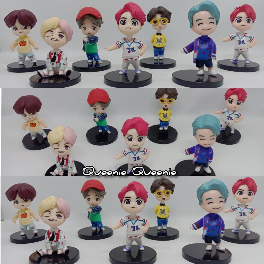 READY SET FIGURE BIG BTS TINYTAN ARMY BANGTAN TOPPER CAKE
