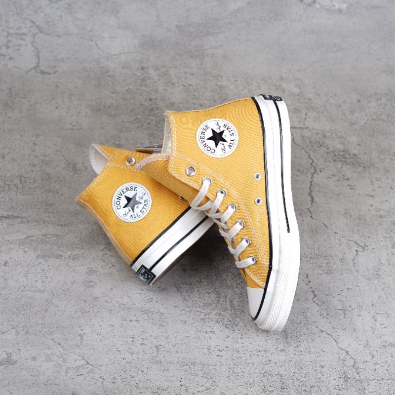 Converse 70s High Egret &quot;sunflower&quot;(Double Foxxing)