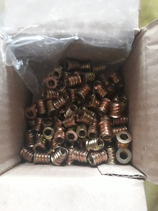 Mur Nanas M6 X 13 Od Besi Kuning Isi 150 Pcs