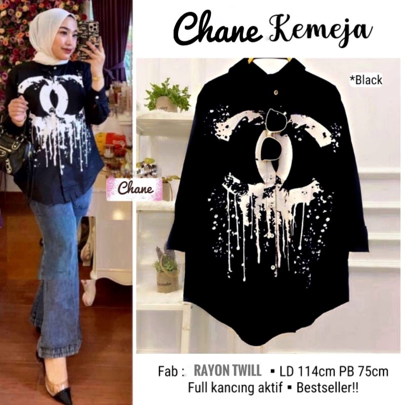 CHANE KEMEJA RAYON TWILL