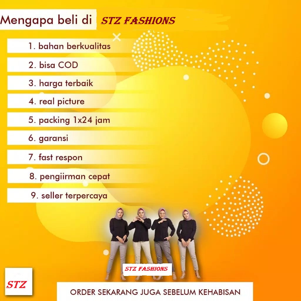 CELANA PANJANG WANITA BAGGY PANTS STANDAR DAN BIG SIZE JUMBO BAGGY PANTS TWILL