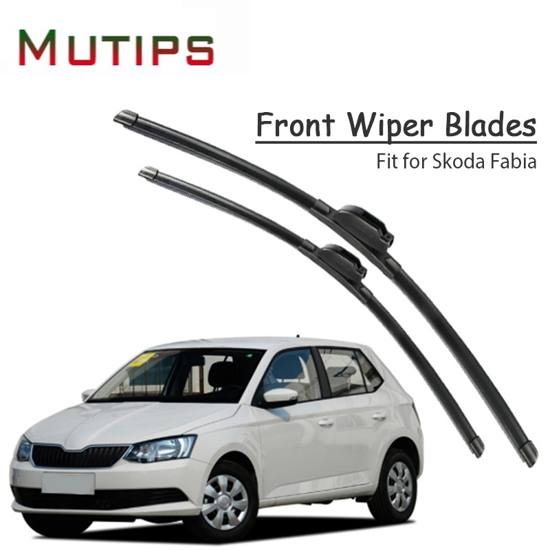 1 Set Karet Wiper Kaca Depan Mobil Untuk Skoda Fabia 2018 2017 2016 2015-2000