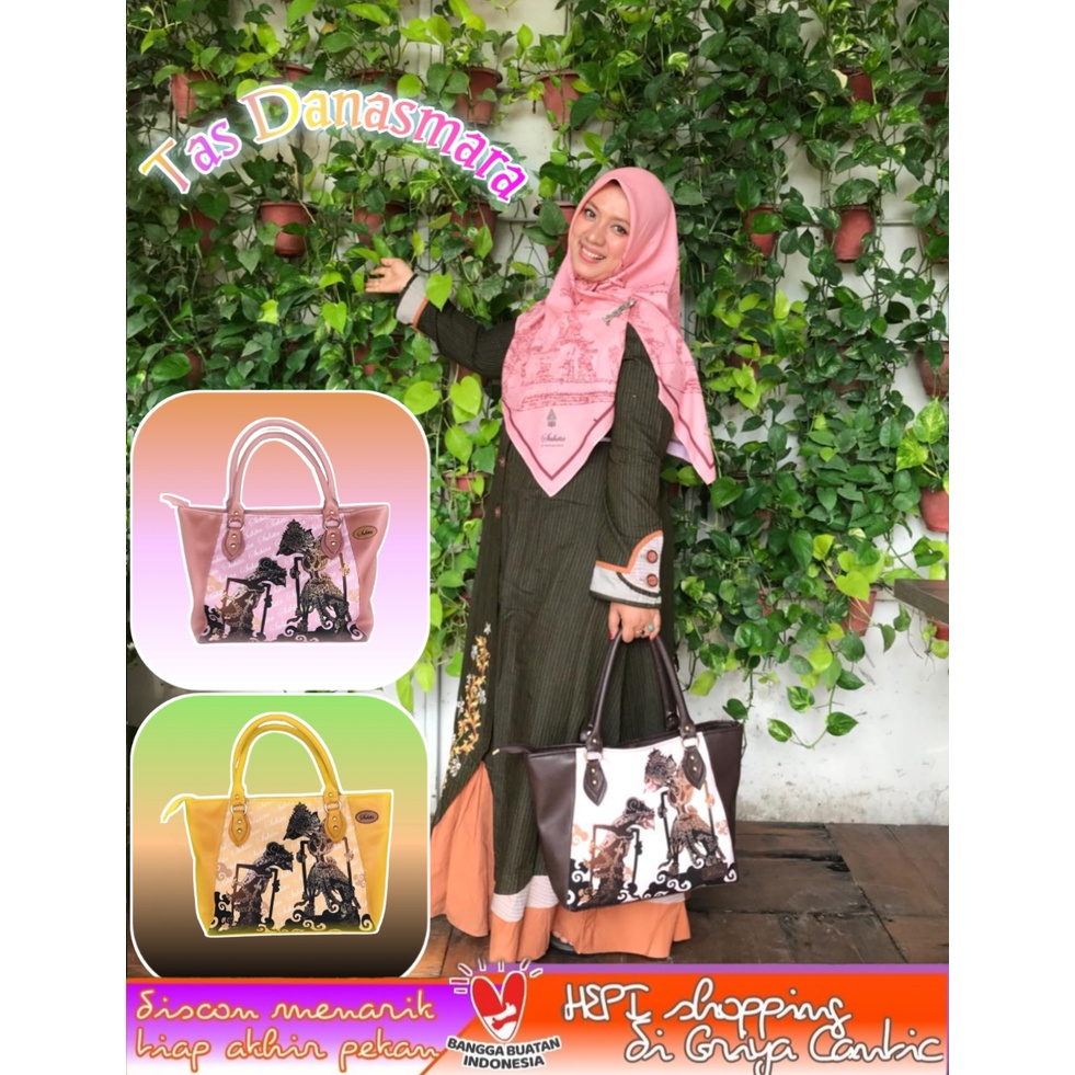 Tas Wayang Suhita Terbaru seri Danasmara Anggun Berbudaya Cantik