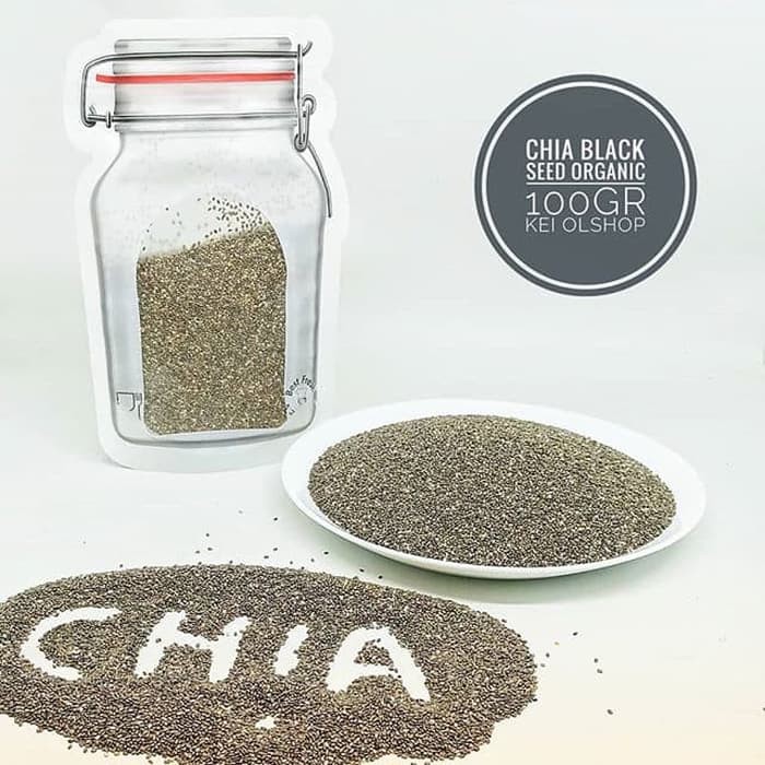 

Chia Seed Black Organic 100 Gr (Standing Pouch Toples)