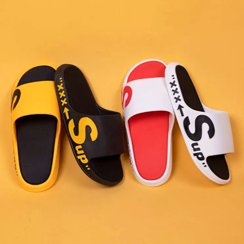 Sandal Slop Pria Korean Style Super / Sandal Karet Pria Supxxx Korean Style