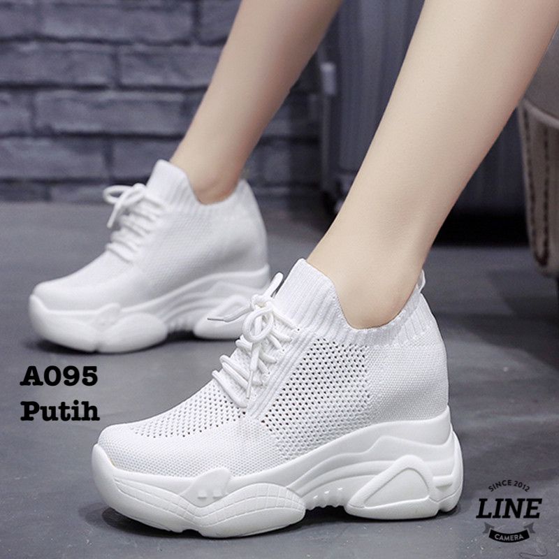 SEPATU WEDGES KORES#A095