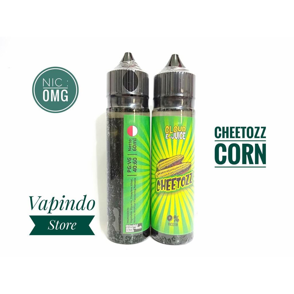 CLOUD EJUICE CHEETOZZ CORN 60ML 0MG TOR PREMIUM E LIQUID VAPE VAPOR