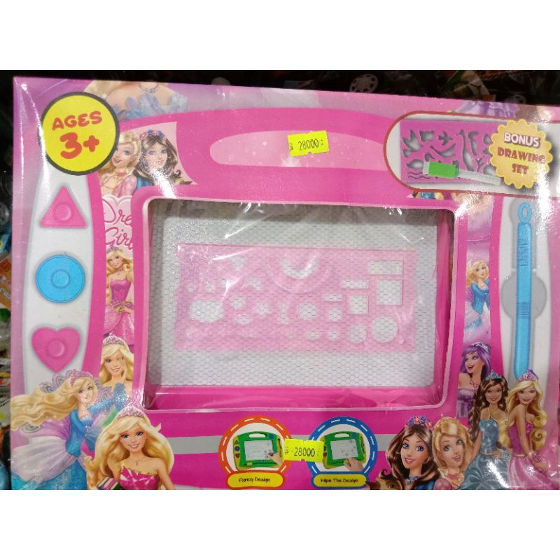 

papan tulis magnet mini kotakan