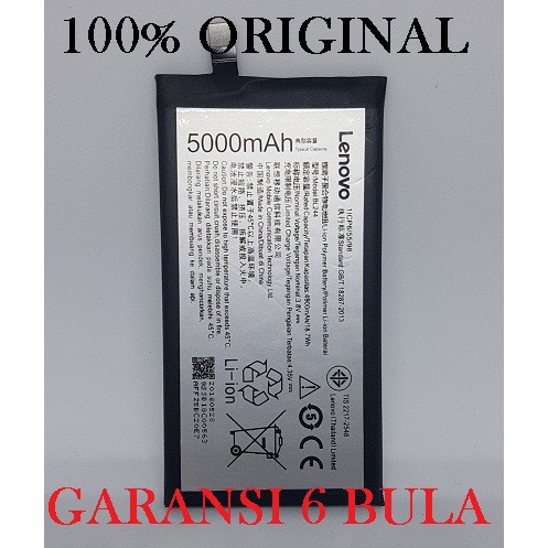 Baterai Battery Batere Lenovo Vibe P1 / Vibe P1 Turbo BL244 BL-244 Original 100% Asli