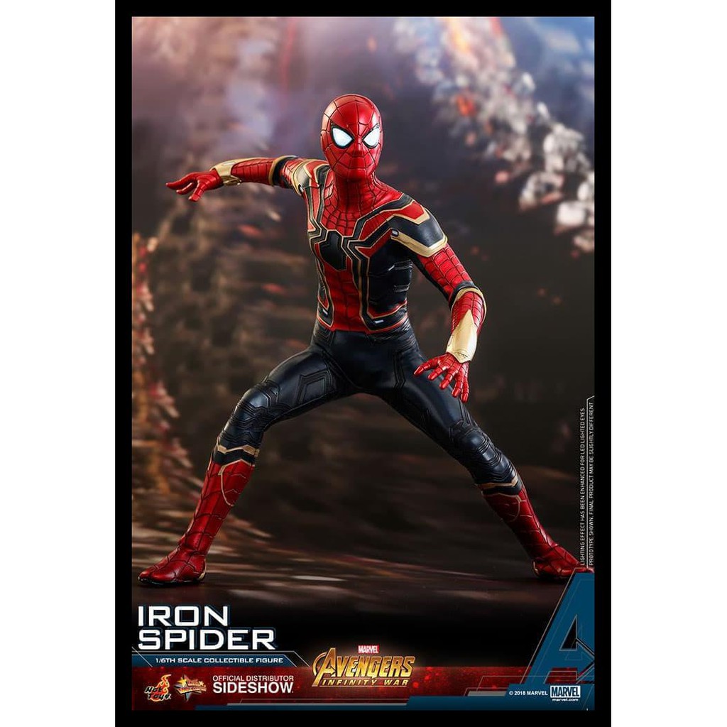 spider man hot toys infinity war