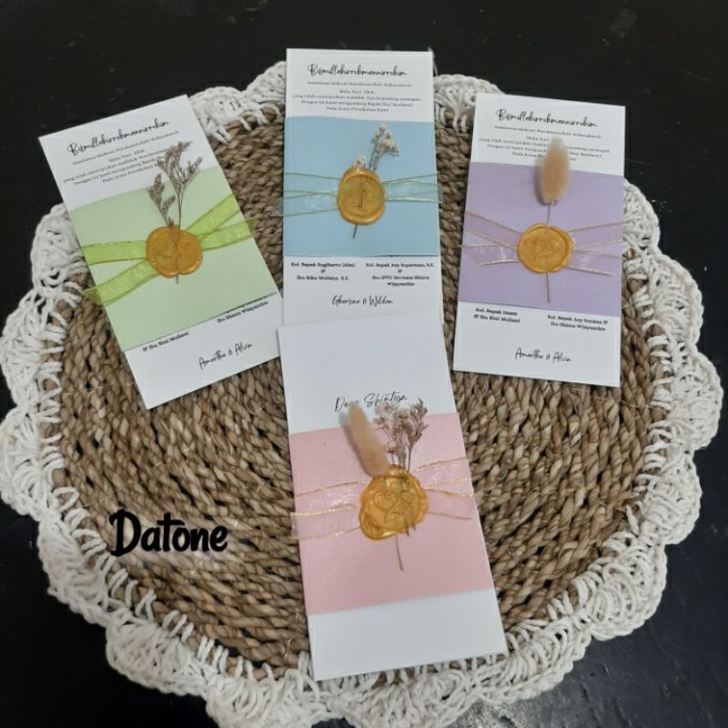 Bridesmaid Card | wedding invitation | kartu bridesmaid | undangan pernikahan