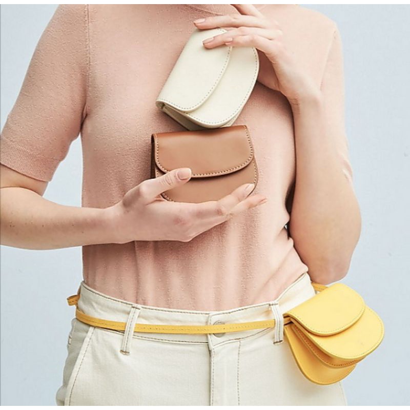 MINISO Mini Lipstick Bag Tas Selempang Wanita Tas Kekinian Wanita rantai Selempang Tas Kecil Crossbo