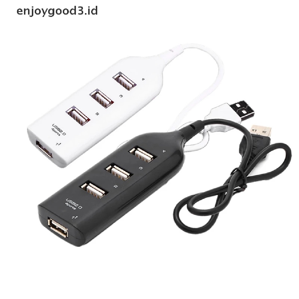 Hub 4 Port Usb 2.0 Kecepatan Tinggi Untuk Komputer Pc