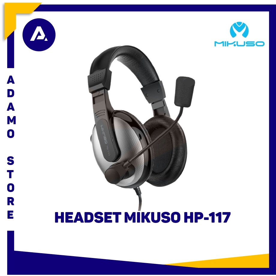 Headset Mikuso HP-117 Headphone Gaming Microphone