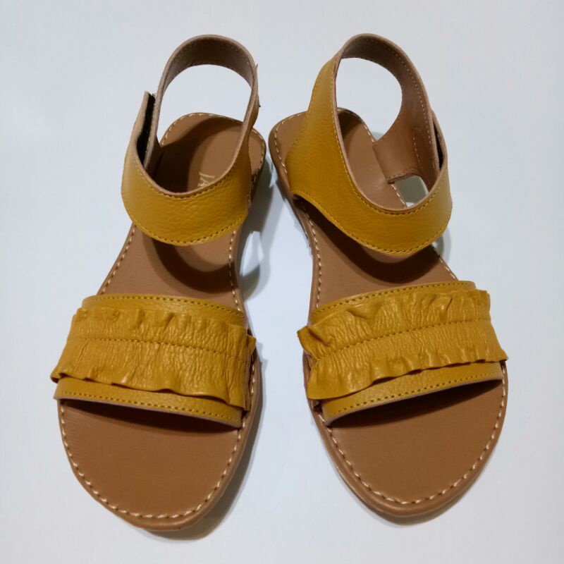 (no26-40)SEPATU SANDAL ANAK KULIT SAPI ASLI GARUT
