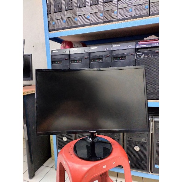 Monitor Samsung led 24inch curved mulus